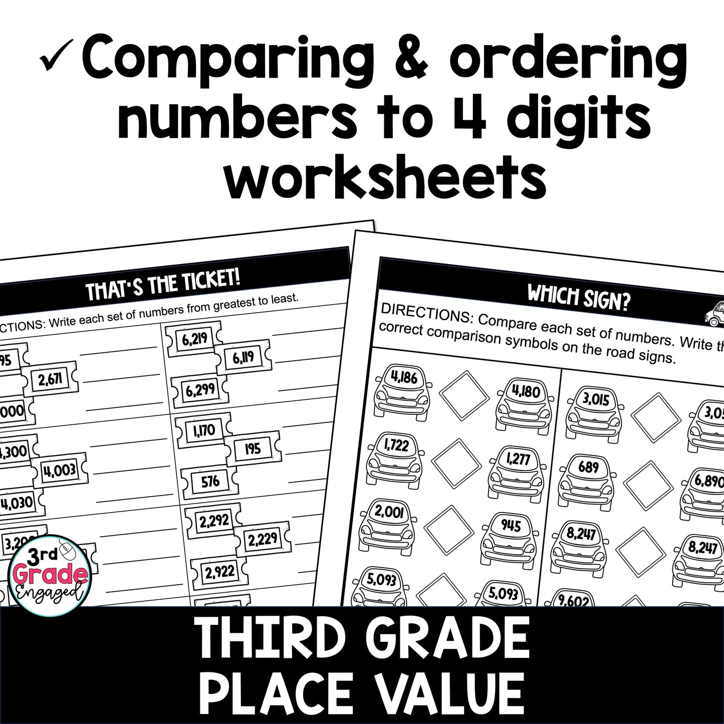 3rd Grade Place Value Worksheets