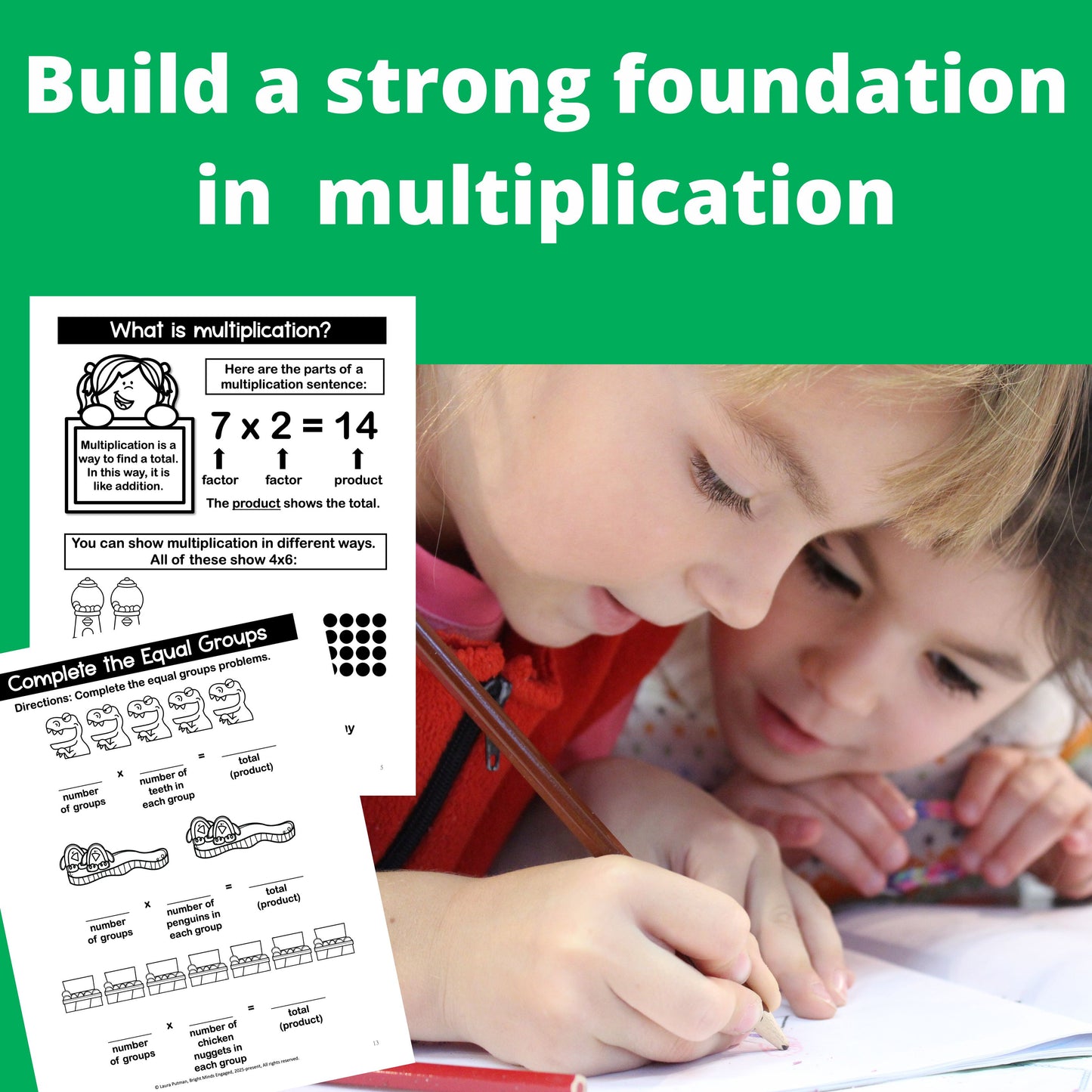 Beginner Multiplication Paperback Workbook