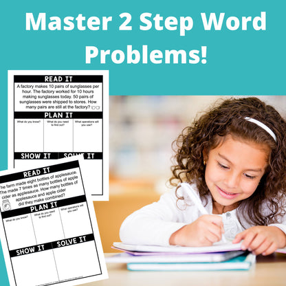 3rd Grade Math Paperback Workbooks Bundle