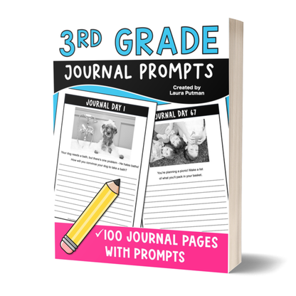 3rd Grade Journal Paperback Workbook