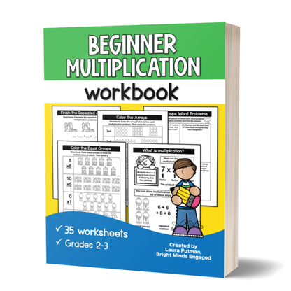 Beginner Multiplication Paperback Workbook