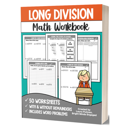 Long Division Paperback Workbook