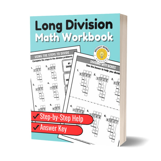 Long Division Paperback Workbook